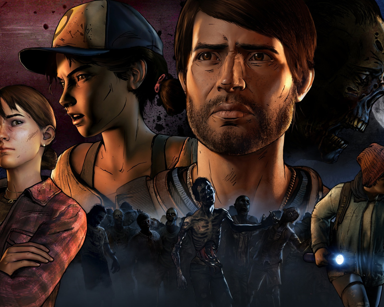 Скачать обои Telltale Games, Клементина, Clementine, The Walking Dead:  Season Three, раздел игры в разрешении 1280x1024