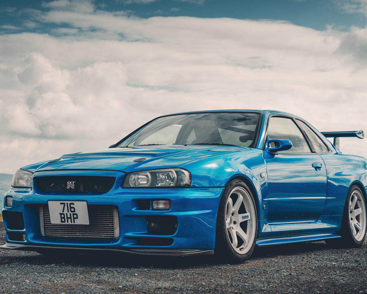 Nissan Skyline GTR r34 арт