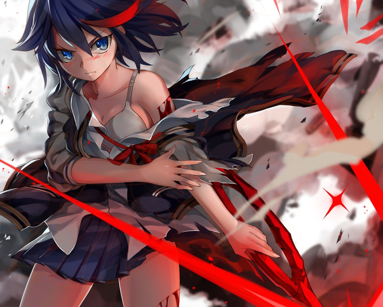 Скачать обои Anime, Kill la Kill, Ruko, раздел арт в разрешении 1280x1024