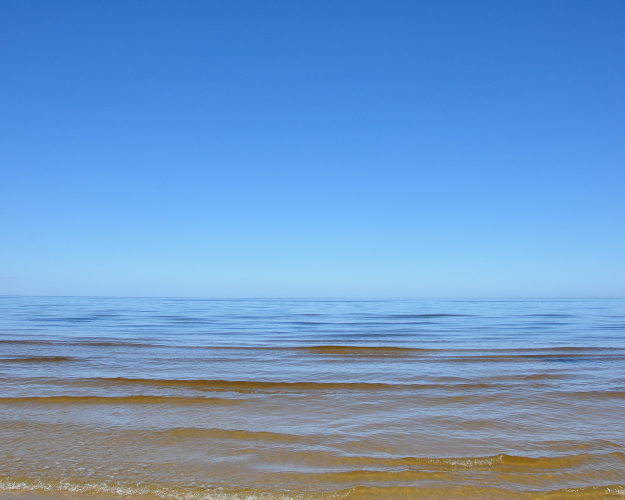 Балтийское море Горизонт