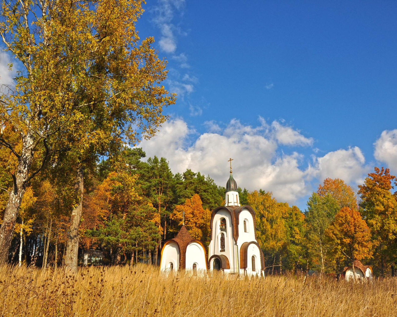 Картинки На Рабочий Стол Осень Храмы