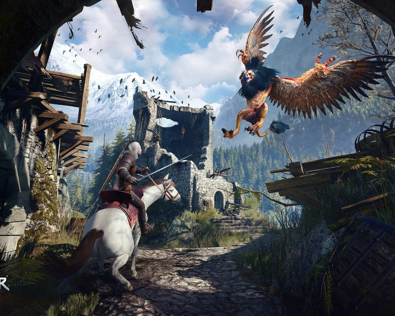 The witcher 3 at e3 фото 77