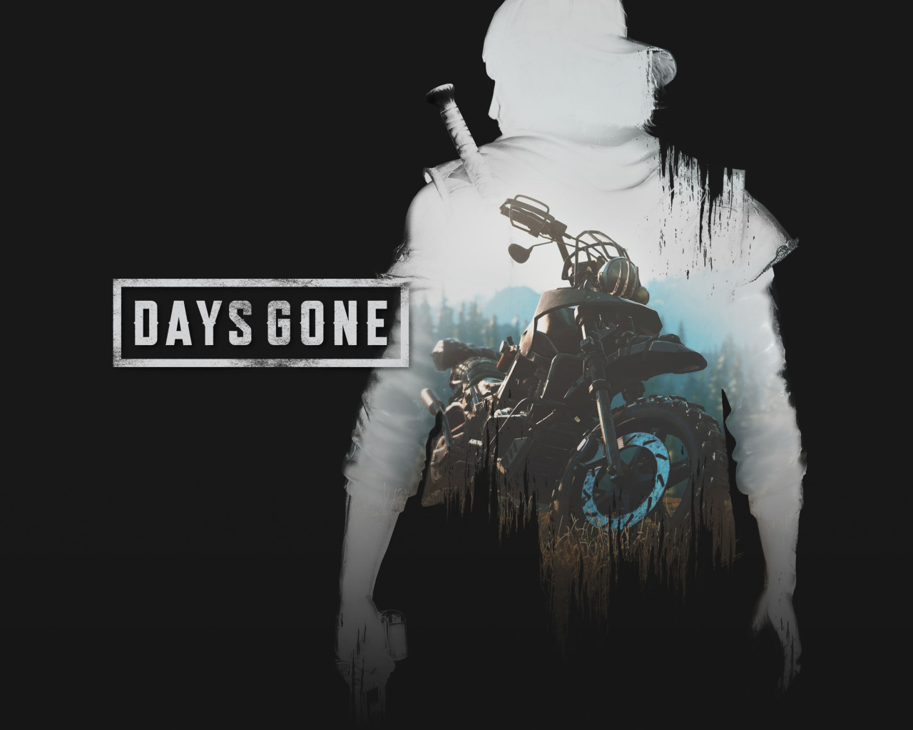 Скачать обои Gone, biker, PS4, Days, Zombies, Days Gone, Appocalipse,  раздел игры в разрешении 1280x1024