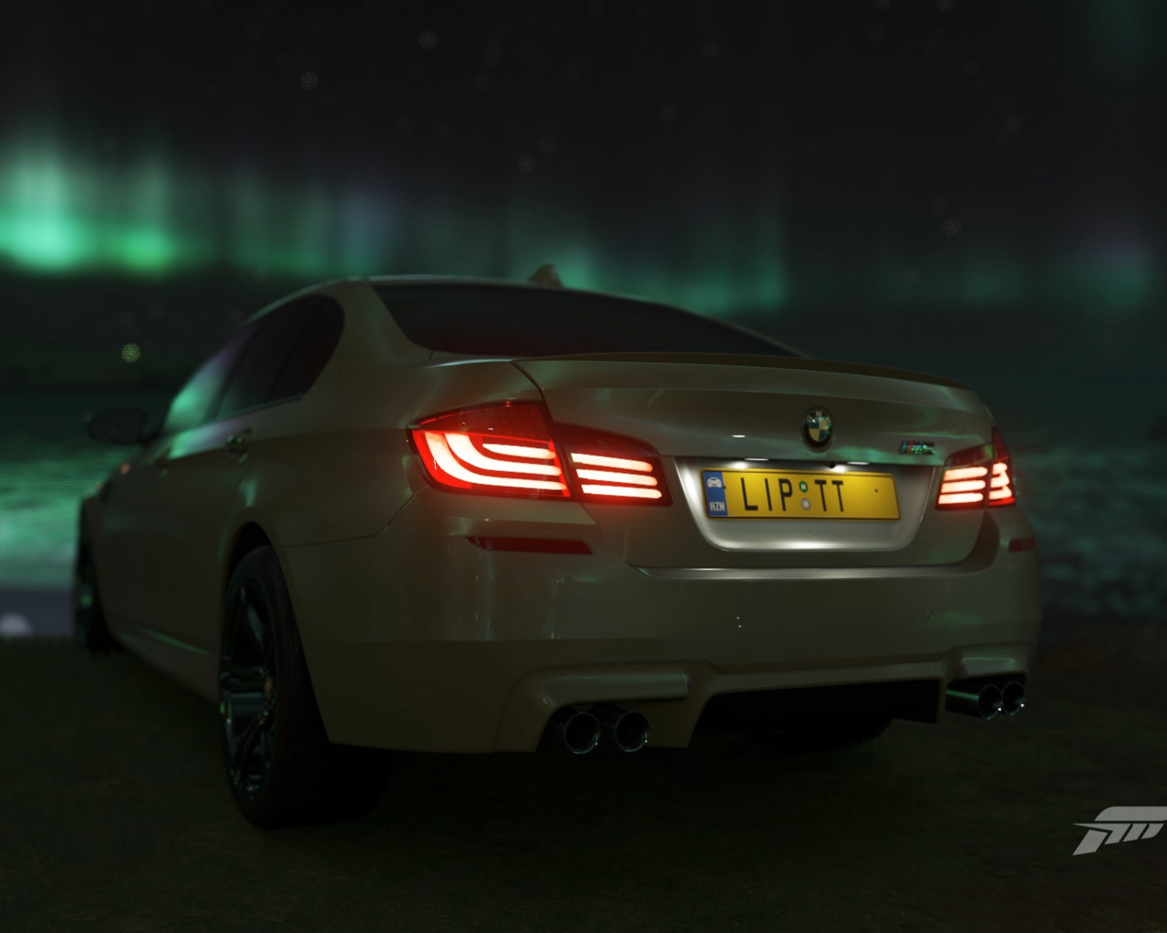 Скачать обои HDR, BMW, Car, Stars, Night, Game, F10, Ocean, раздел игры в  разрешении 1280x1024