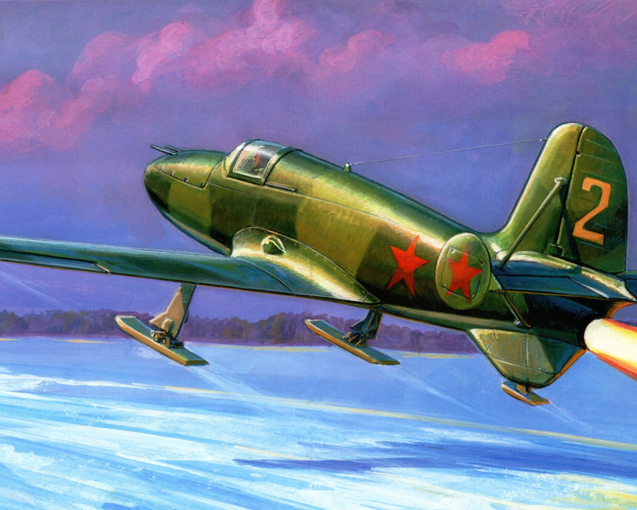 Советский истребитель второй мировой
