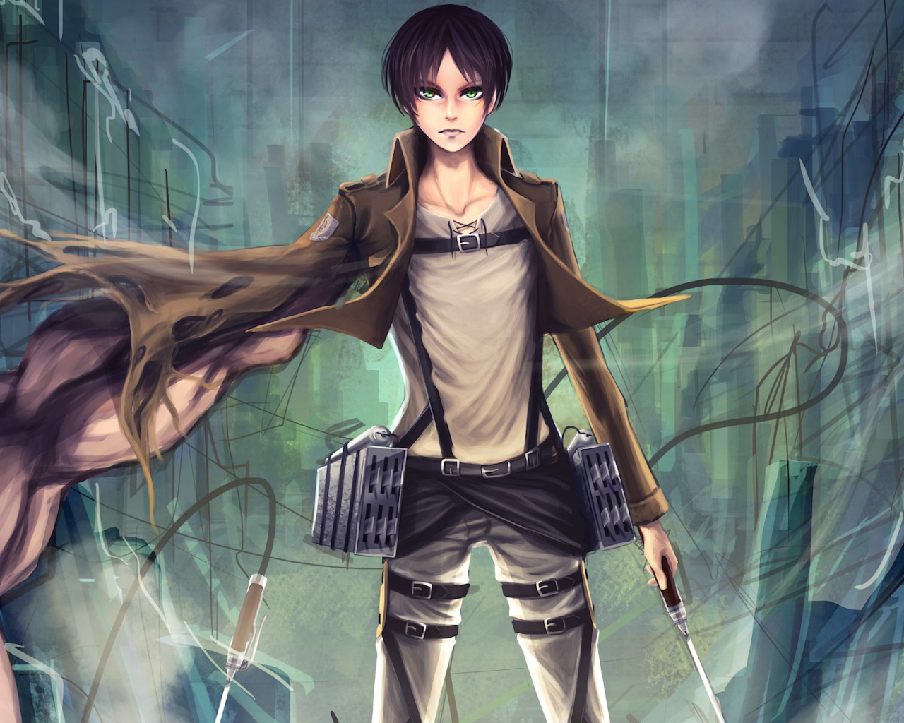 Скачать обои anime, boy, asian, <b>manga</b>, japanese, asiatic, seifuku, <b>Shingeki</b> <b>...</b>