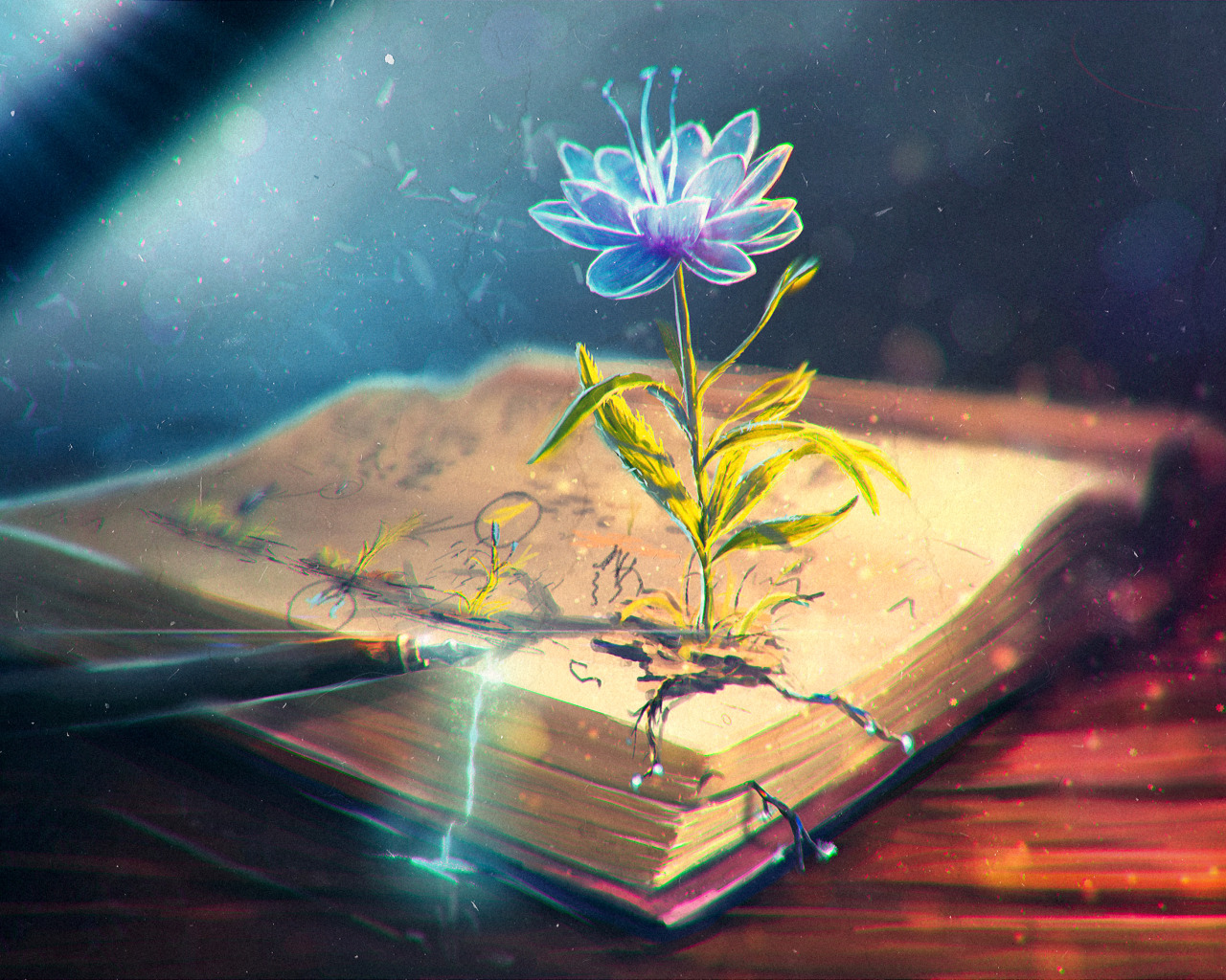 Сказка цветок жизни. Волшебный цветок. Цветы арт. Волшебные растения. Фантастические цветы.