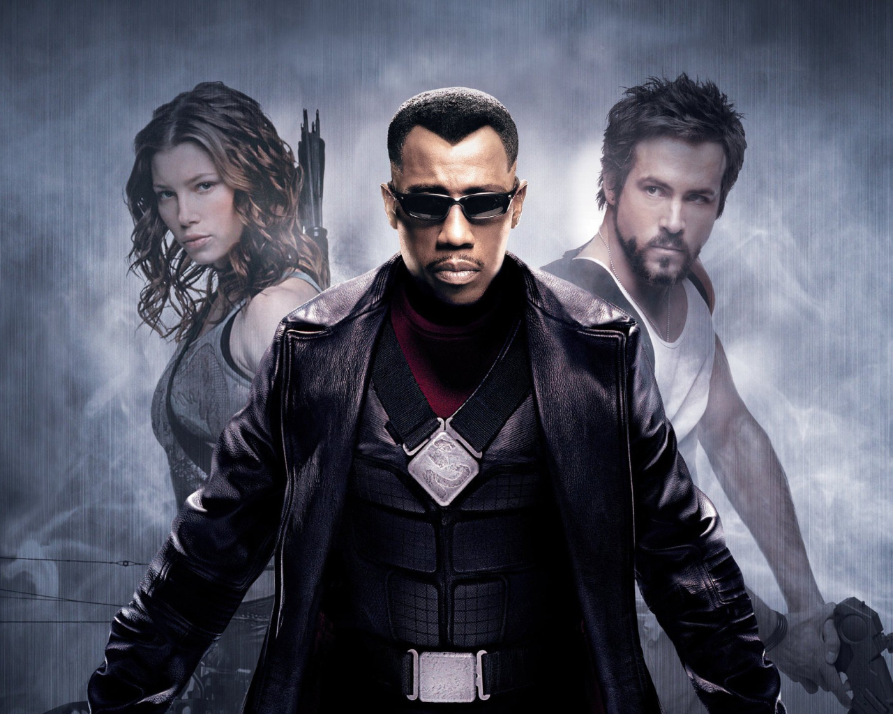 Блейд и ожп. Блэйд 3 Троица Blade Trinity 2004. Блэйд 3 Троица Райан Рейнольдс. Даника Талос Блэйд Троица. Blade Trinity Blu ray.