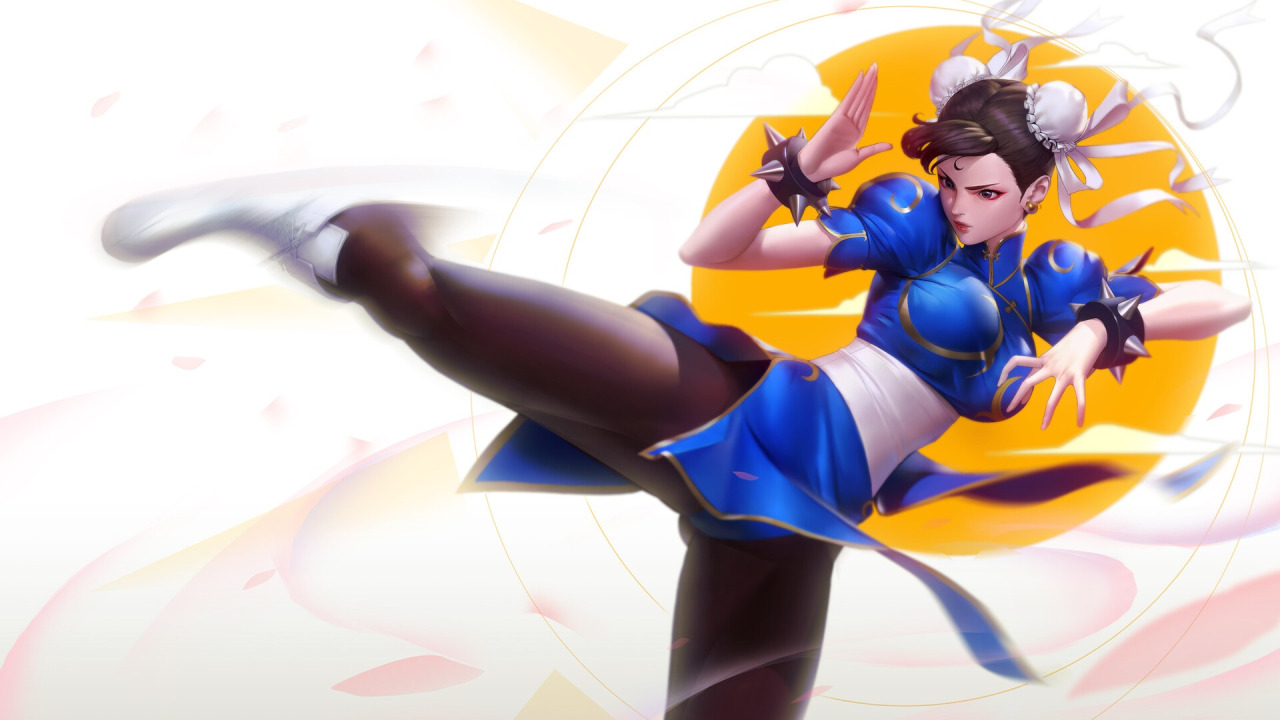 Скачать обои Девушка, Арт, Art, Street Fighter, Chun-Li, Chun Li,  Characters, Game Art, раздел игры в разрешении 1280x720