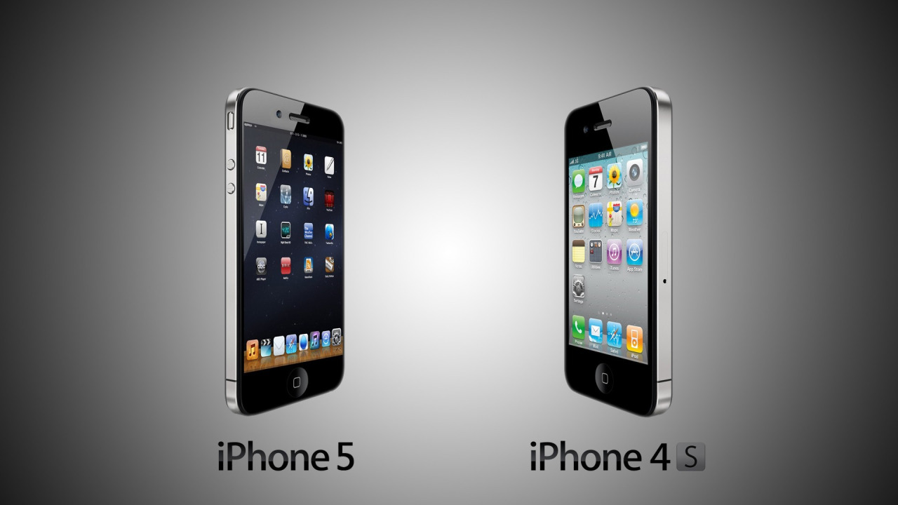 Скачать Обои IPhone, Apple, Техника, Телефон, Гаджет, IPhone 5 Vs.