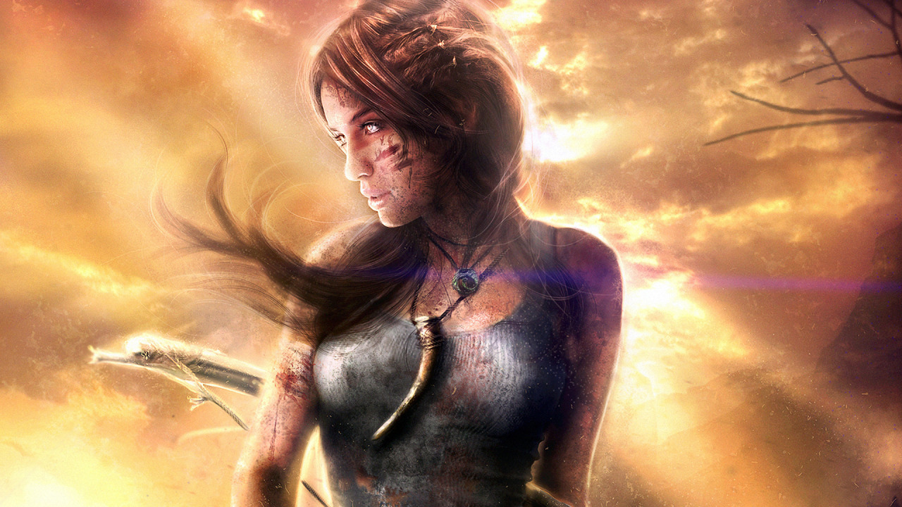 Женщина играющая. Lara Croft Tomb Raider. Tomb Raider 2013. Lara Croft Art.