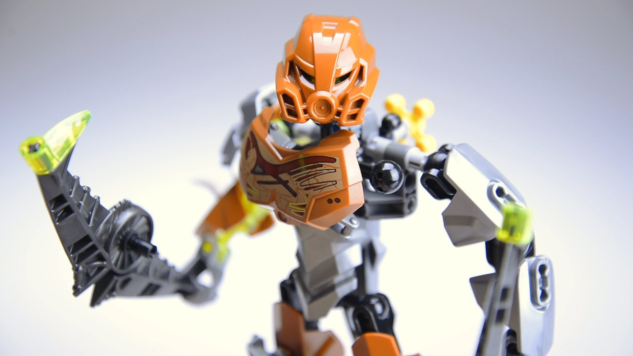 Скачать обои lego, лего, бионикл, повелитель камня, похату, 70785, master  of stone, bionicle, раздел игры в разрешении 1280x720