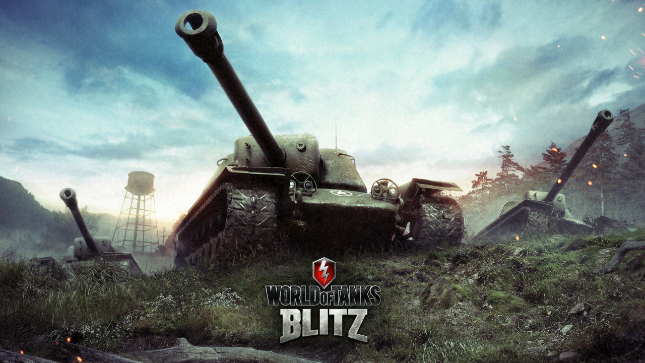 Скачать обои World of Tanks, ПТ-САУ, Мир Танков, T110E4, Wargaming Net,  Противотанковые САУ, Blitz, WoT: Blitz, раздел игры в разрешении 1280x720