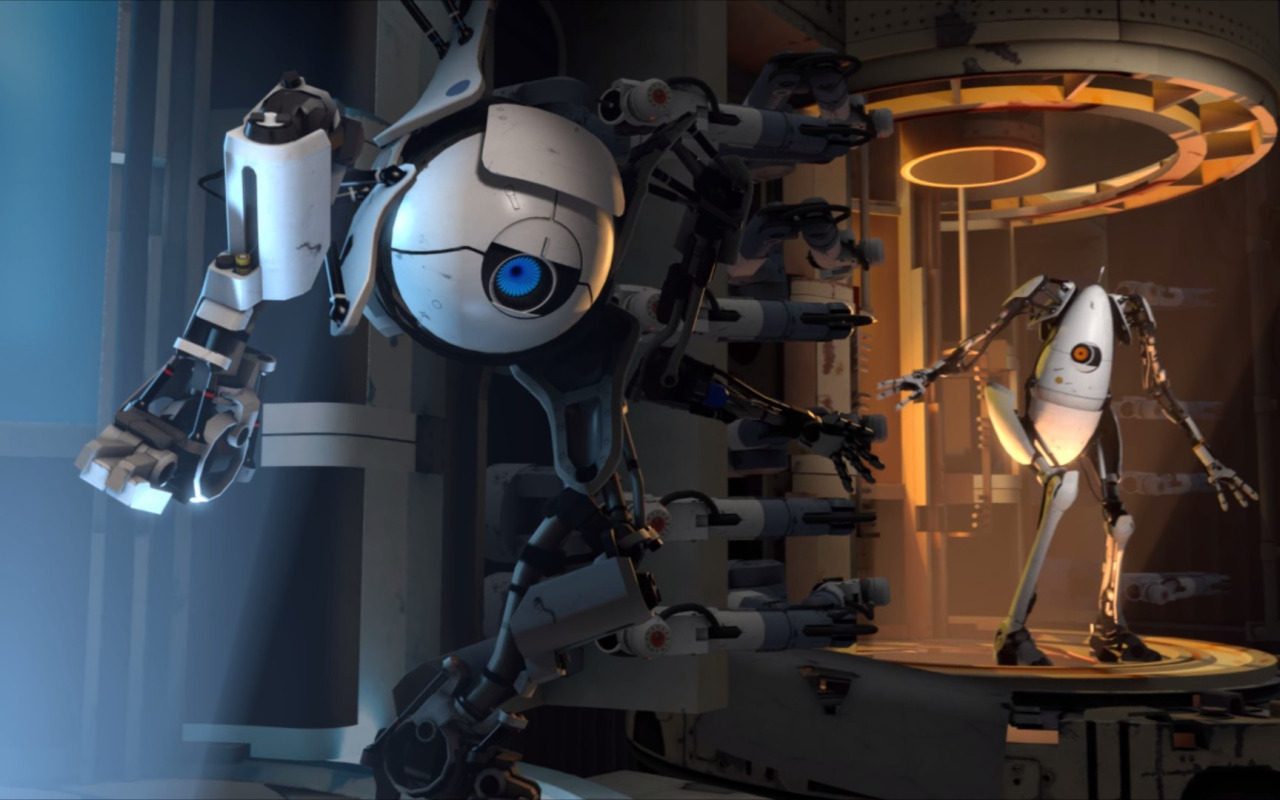 Portal 2 скины роботов фото 109