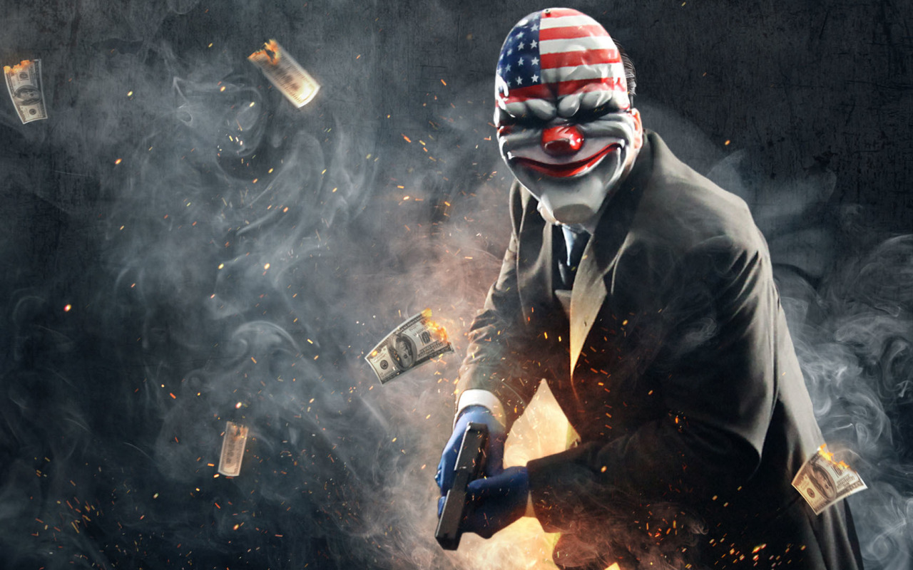 Скачать обои Dallas, heist, Payday 2, пэйдэй, раздел игры в разрешении  1280x800