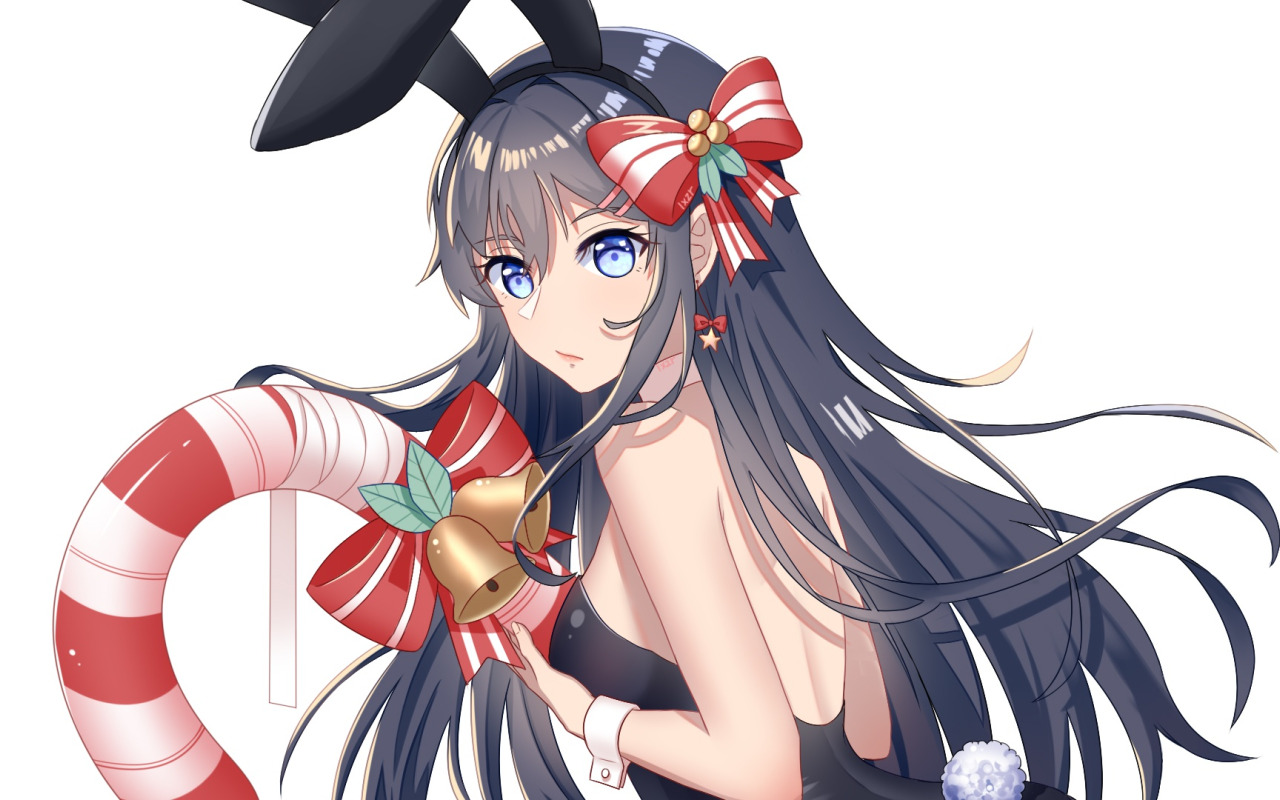 Bunny girl brazil. Май Сакурадзима Банни герл. Сакураджима май арт.