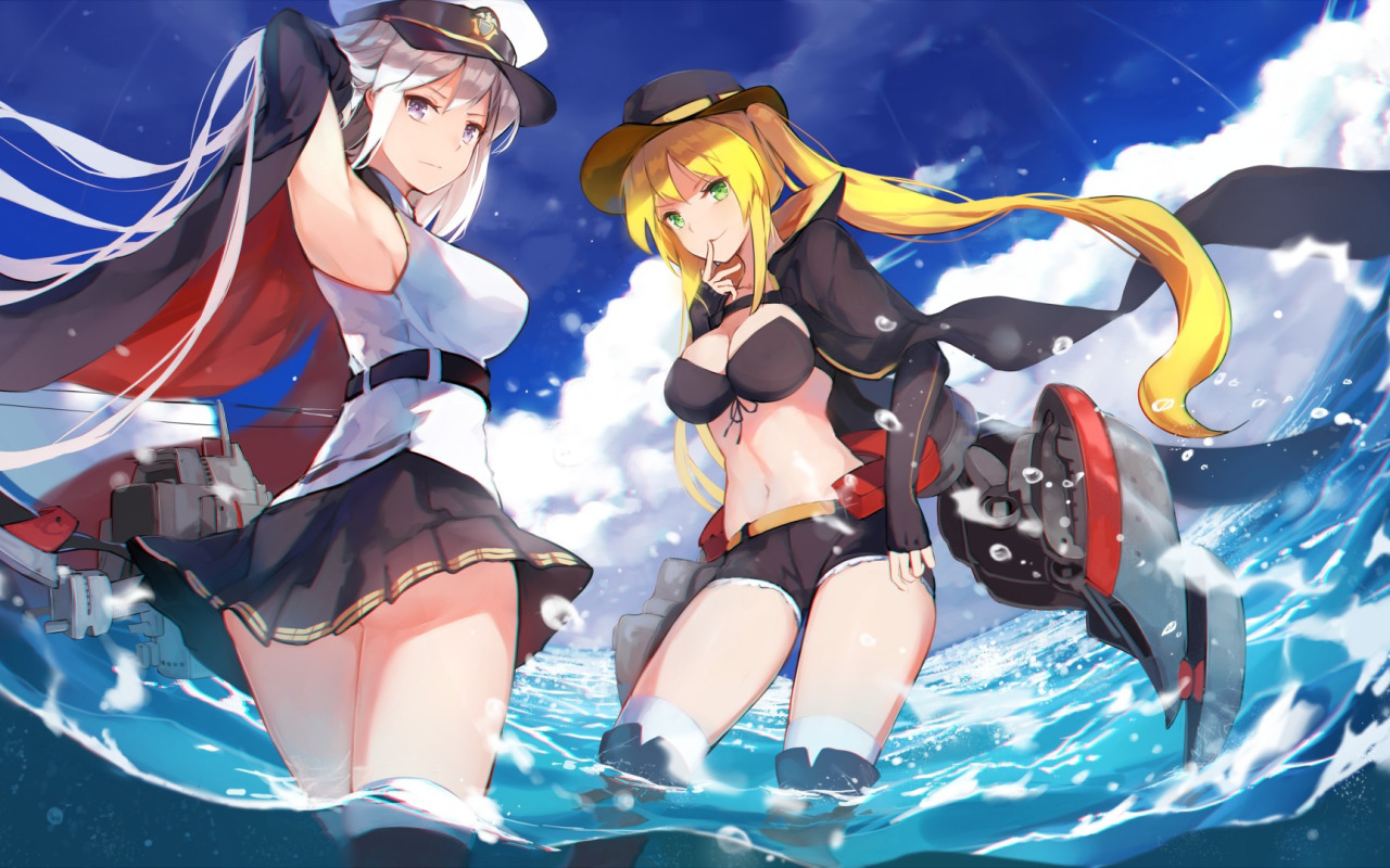 Скачать обои Девушки, Арт, Персонажи, Azur Lane, раздел сёнэн в разрешении  1280x800