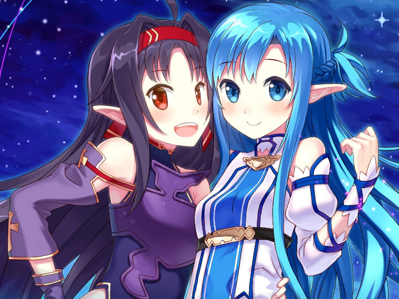 Скачать обои game, anime, fairy, MMORPG, asian, manga, japanese, Yuuki  Asuna, раздел сёнэн в разрешении 1280x960