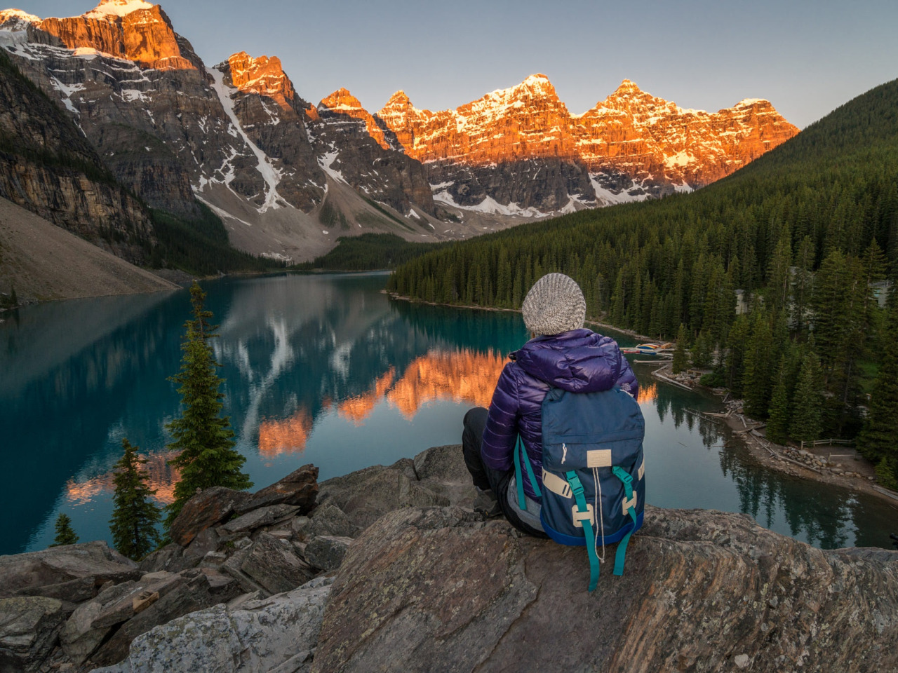 Banff Canada туристы