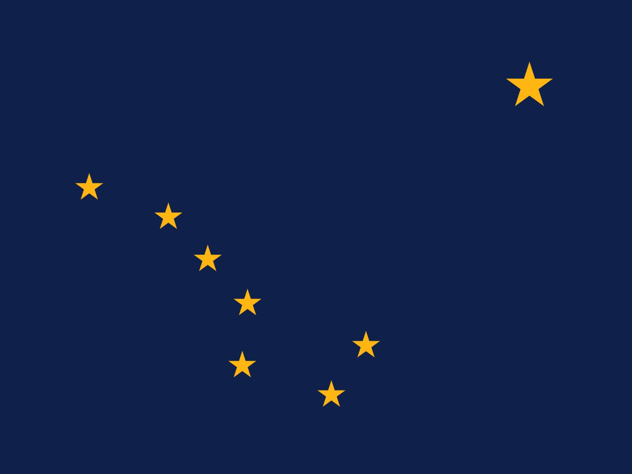 Alaska flag. Флаг штата Аляска. Флаг со звездочками. Синий флаг со звездами. Синий флаг с желтыми звездами по кругу.