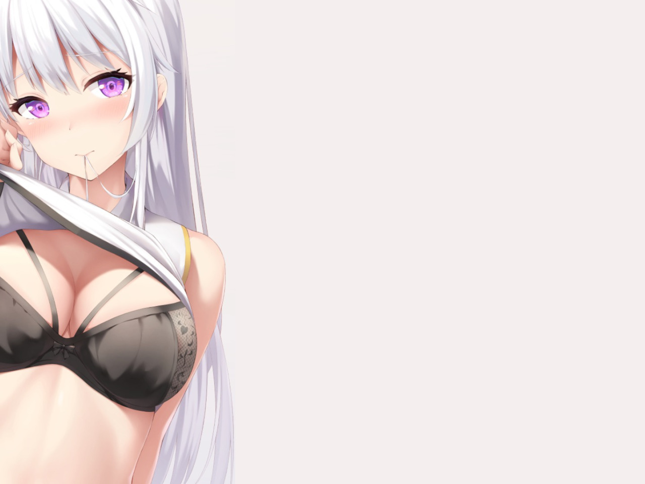 Скачать обои bra, Anime, boobs, pretty, purple, breasts, azur lane, раздел  сэйнэн в разрешении 1280x960