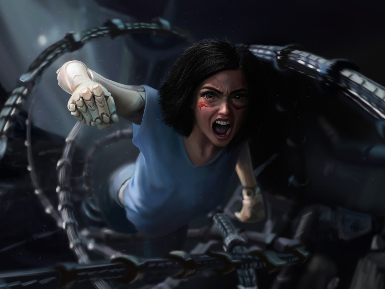 <b>Angel</b>, Illustration, <b>Fan</b> Art, Characters, <b>Alita</b>: <b>Battle</b> <b>Angel</b>, <b>Alita</b>, <b>B...</b>