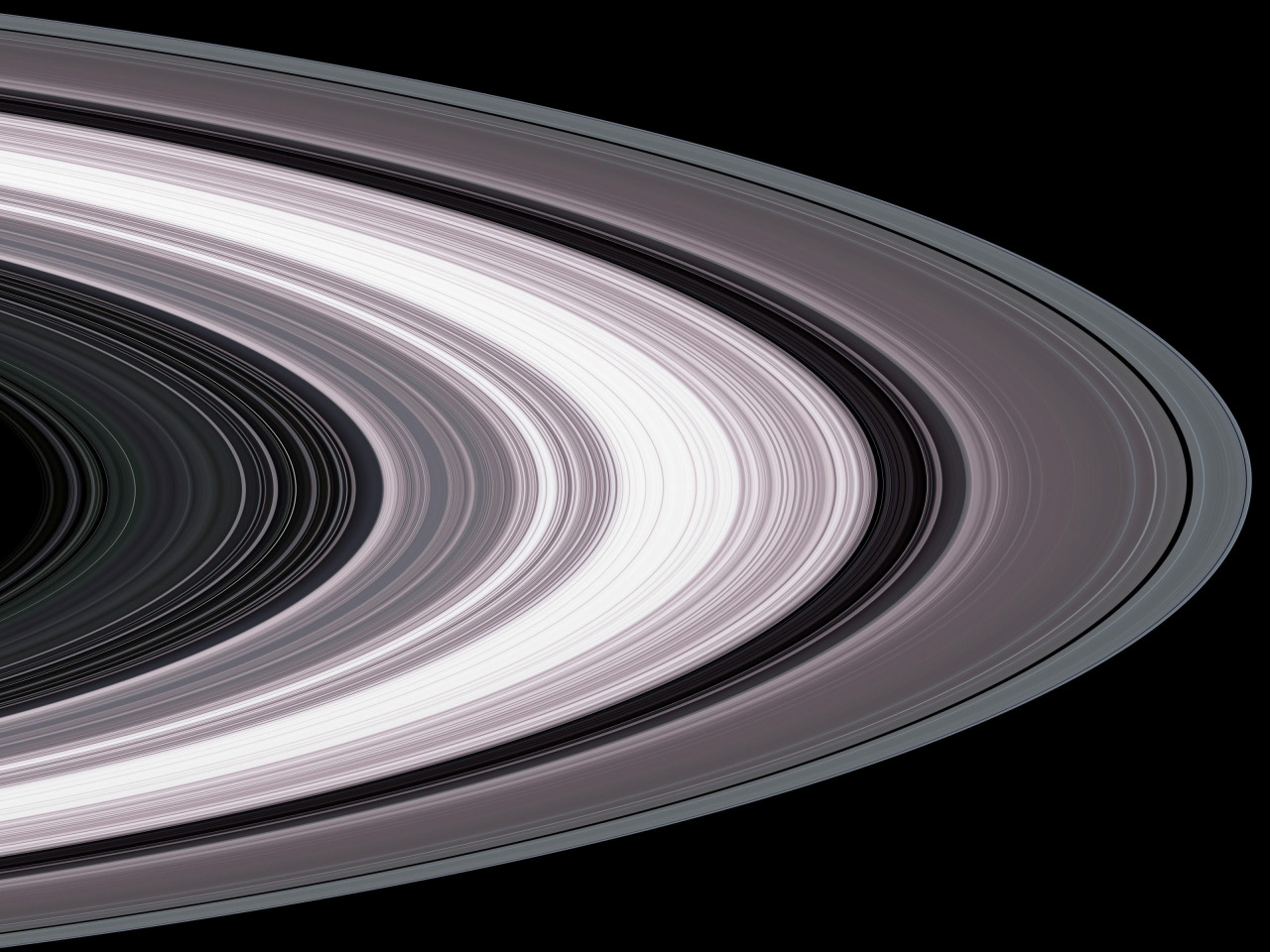 Какого цвета кольца сатурна