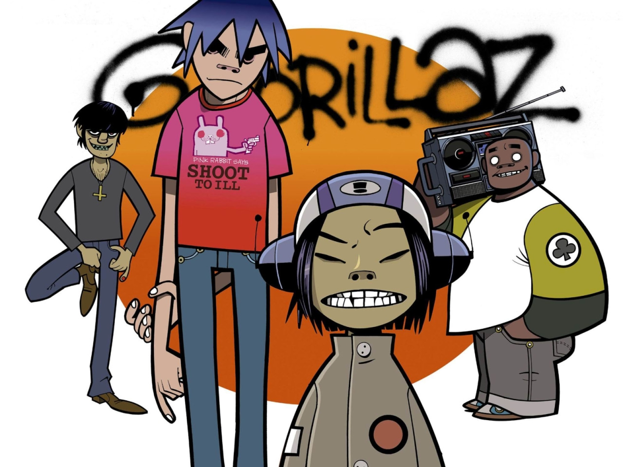 Включи gorillaz