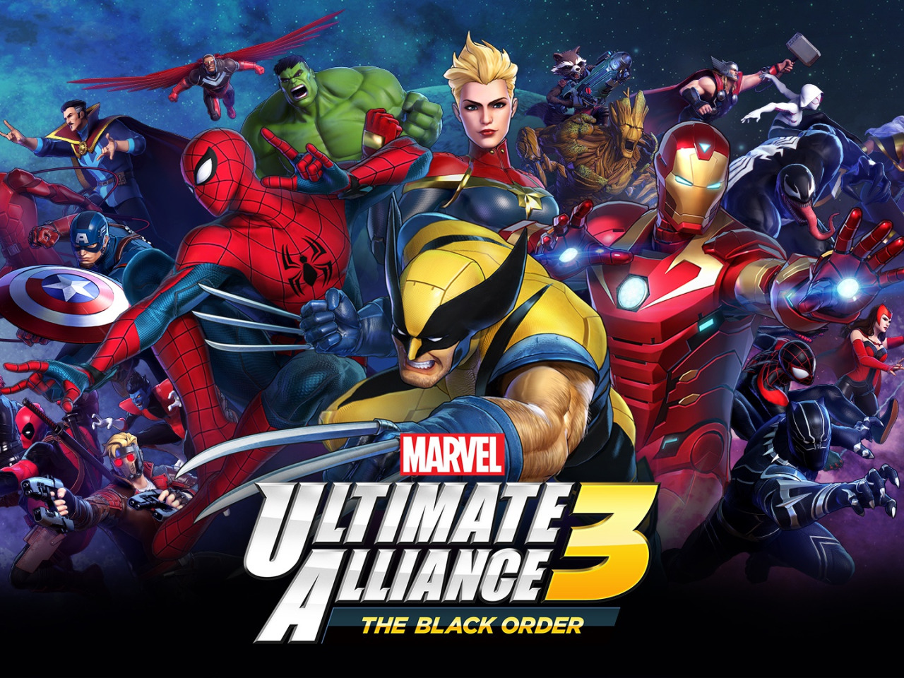 Скачать обои игра, персонажи, марвел, Marvel Ultimate Alliance 3: The Black  Order, раздел игры в разрешении 1280x960