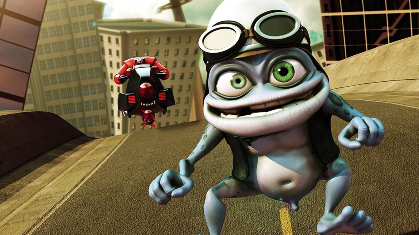 I like to move it crazy frog