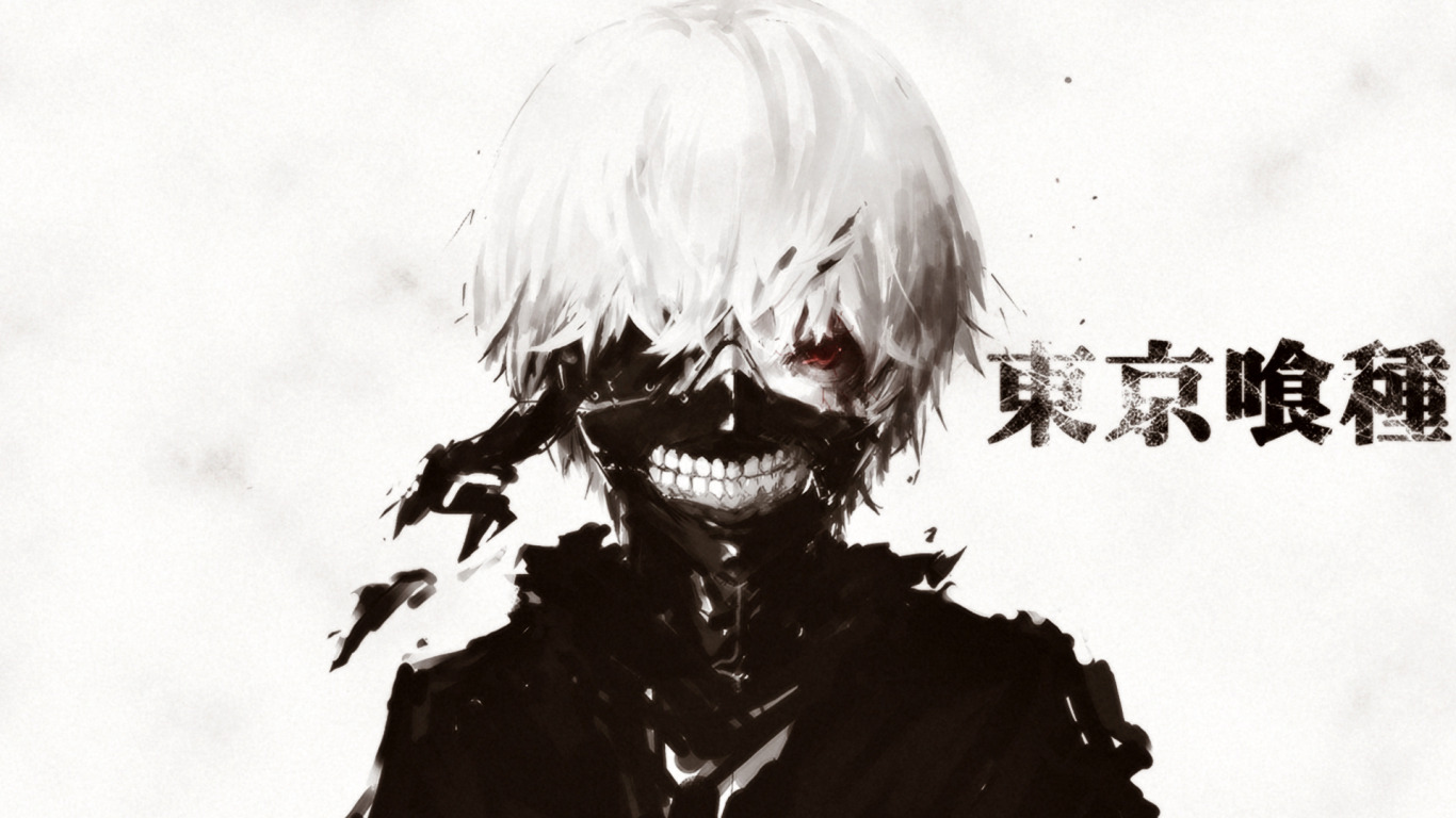 Скачать обои токийский гуль, tokyo ghoul, раздел сэйнэн в разрешении  1366x768