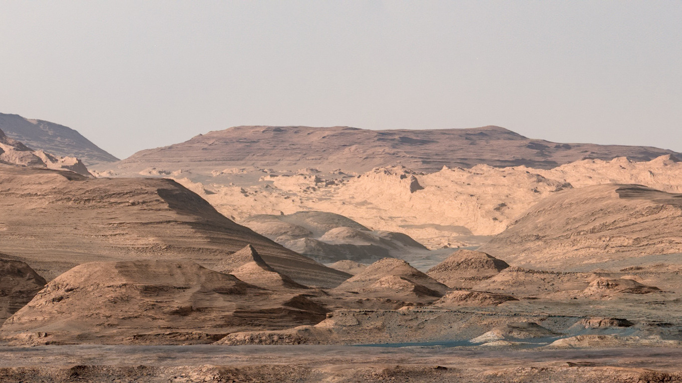 Самая большая пустыня на планете земля. Гора Шарп на Марсе. Гора Шарп. Снимок с марсохода Curiosity. Марс закат Кьюриосити. Гора Олимп на Марсе.