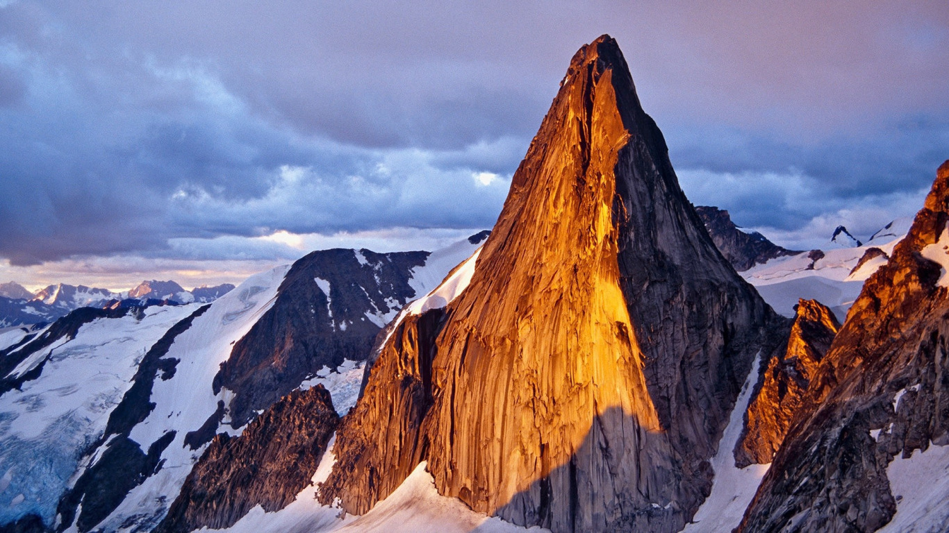 Горы the Bugaboos Канада