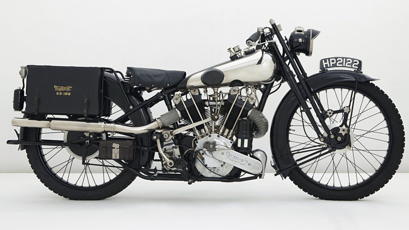 engine, Brough Superior, classick bike