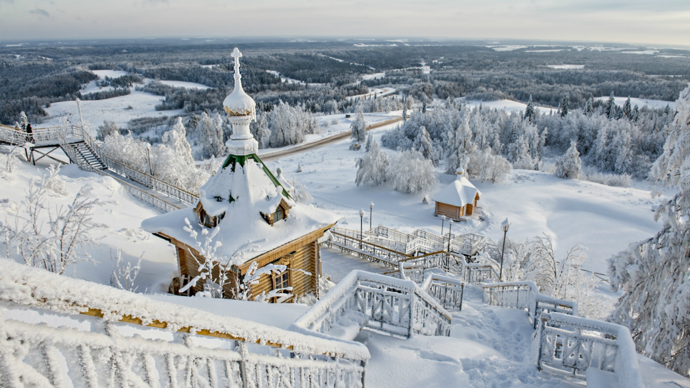 Панорама Белгорода церкви