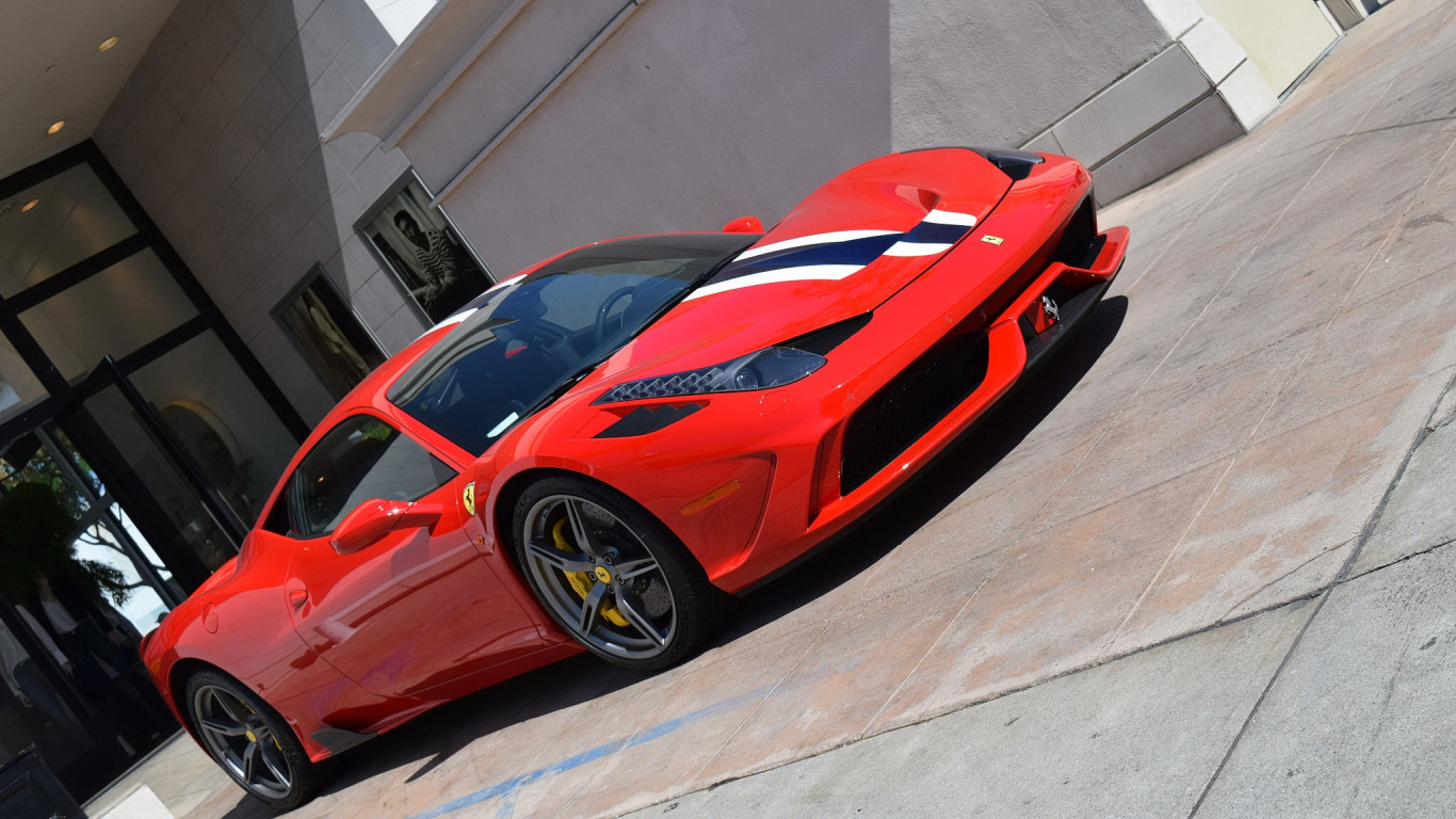 Ferrari 458 speciale a Red