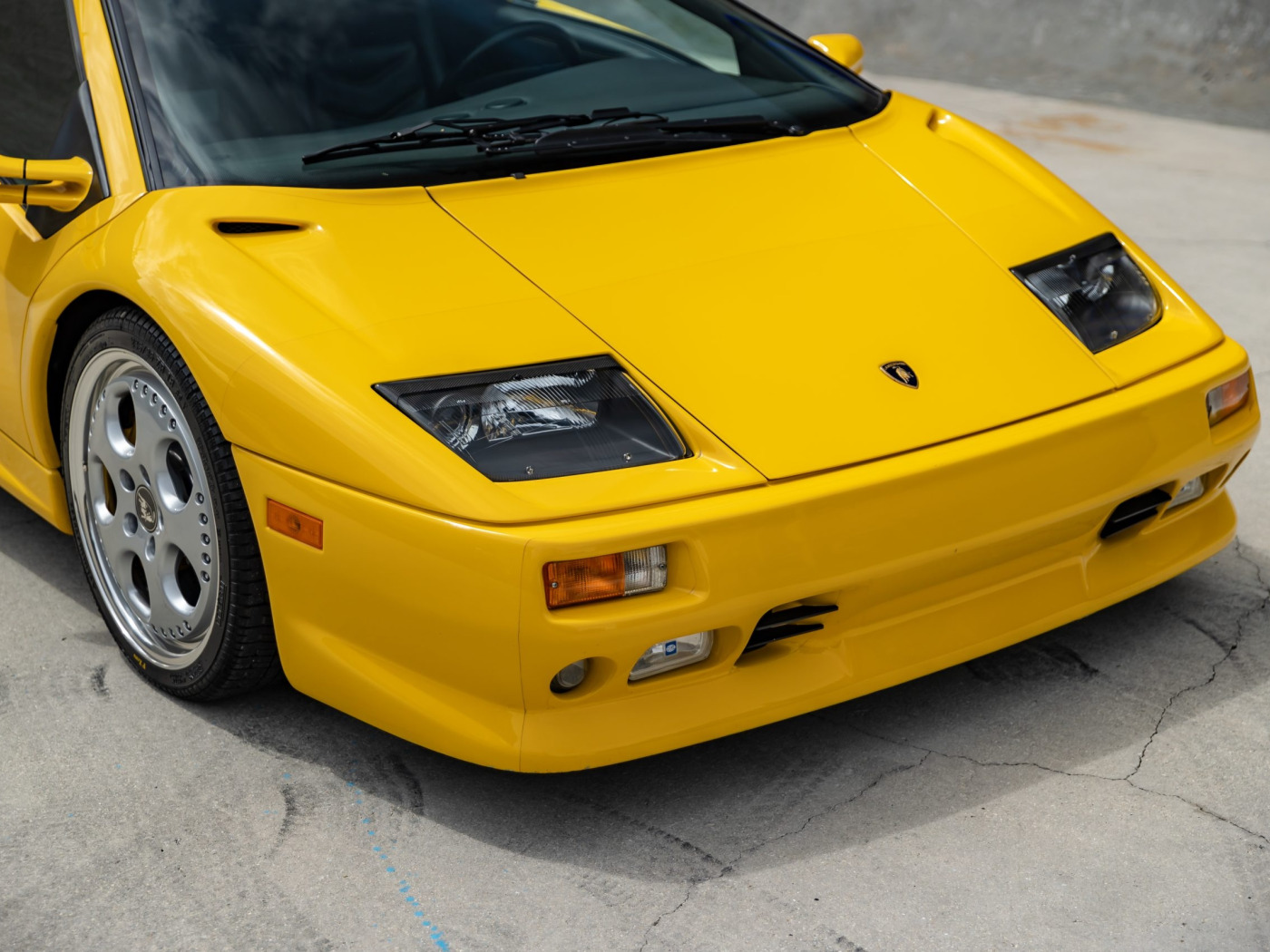 Lamborghini Diablo фары Слепые