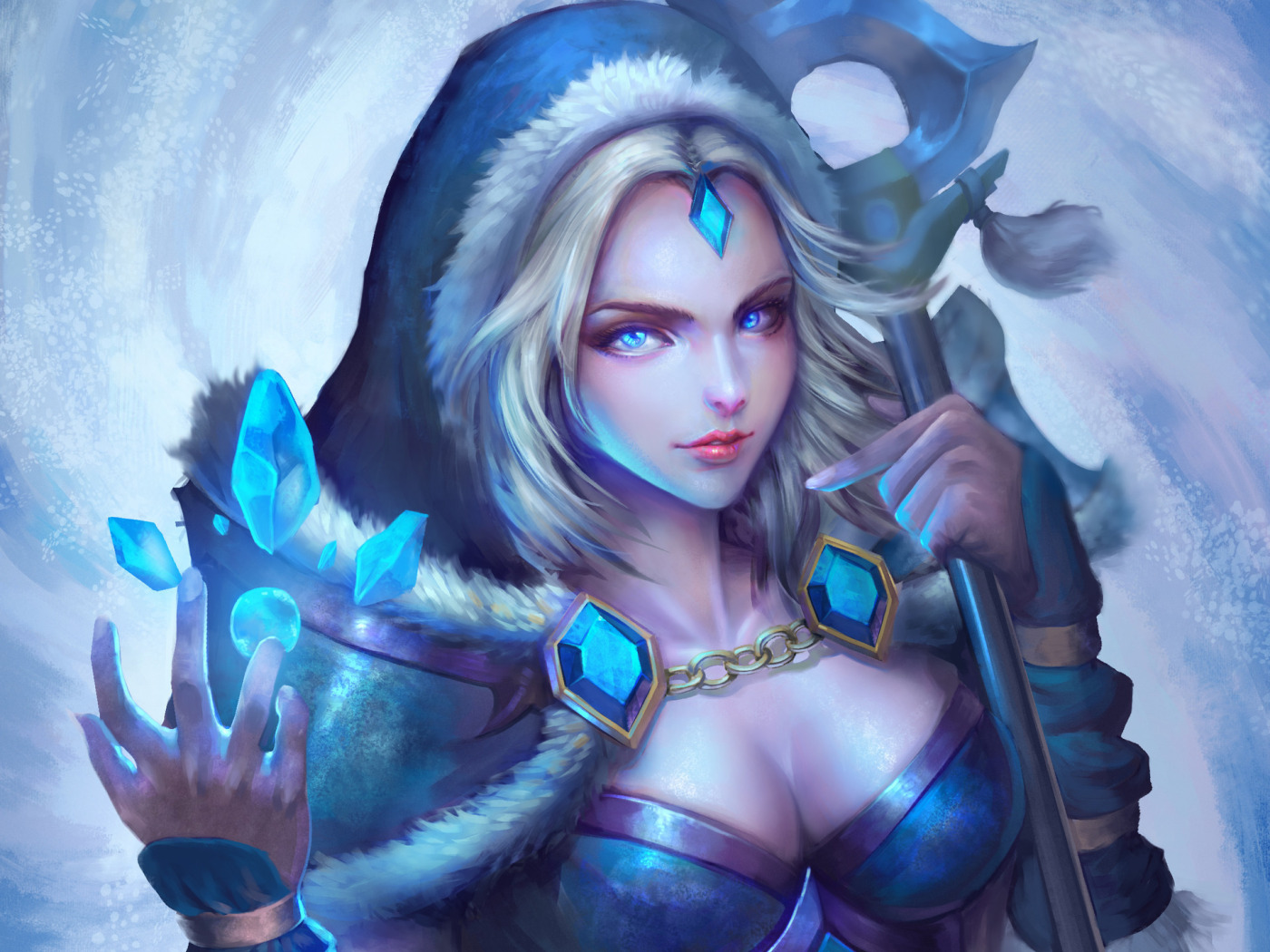 Crystal maiden dota by фото 10