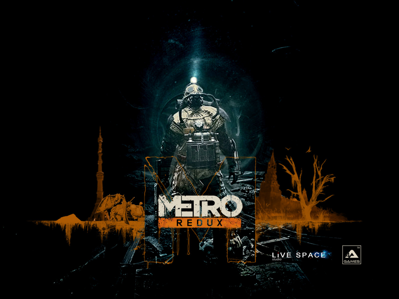 Скачать обои LiVE SPACE studio. LS, Metro 2033: Last Light, Redux. 4A  Games, Metro 2033, раздел игры в разрешении 1400x1050