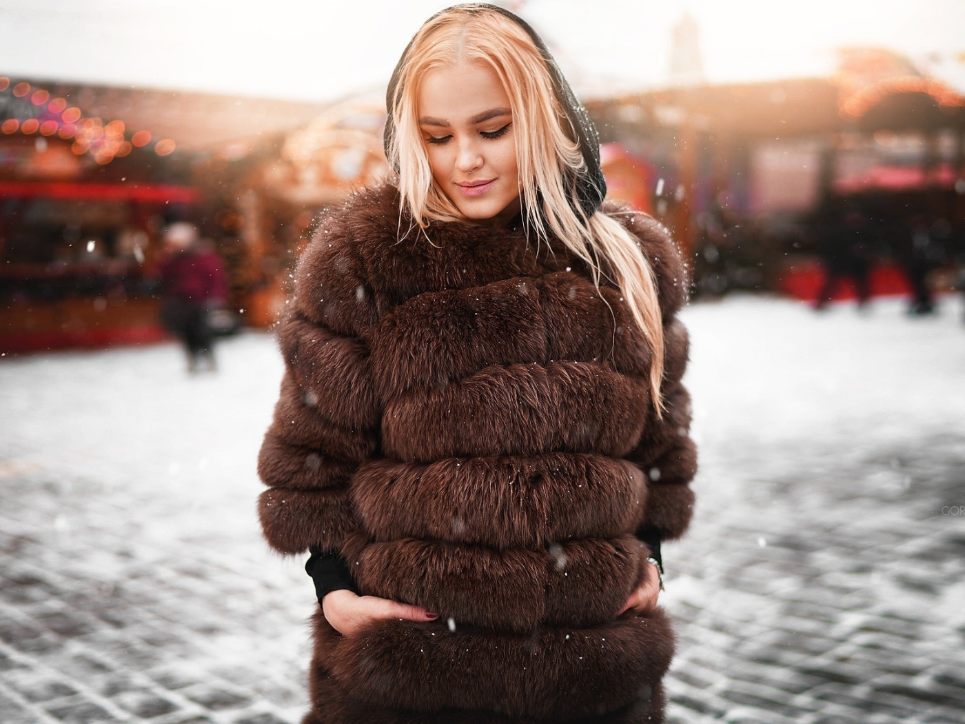 Даниелла Димитровска fur Coat