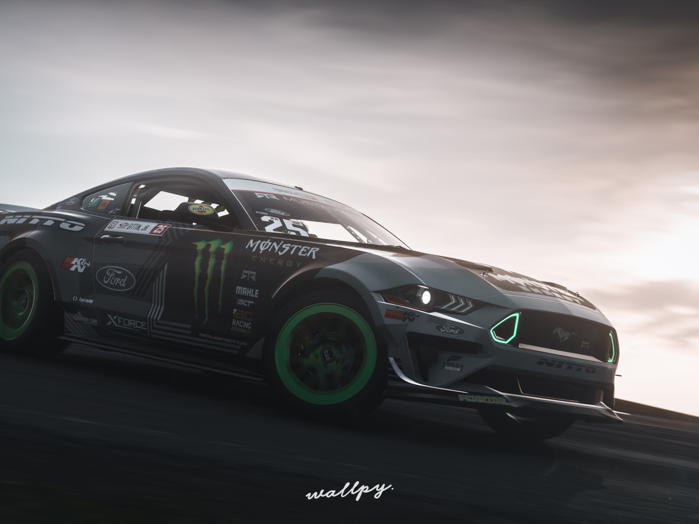 Ford Mustang RTR 2013 Monster Energy