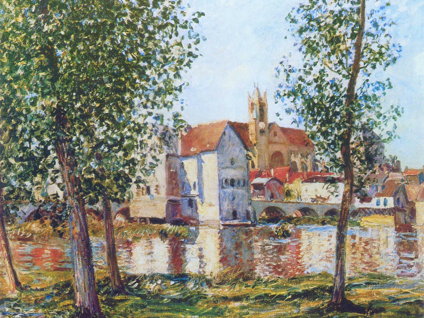 Alfred sisley картины