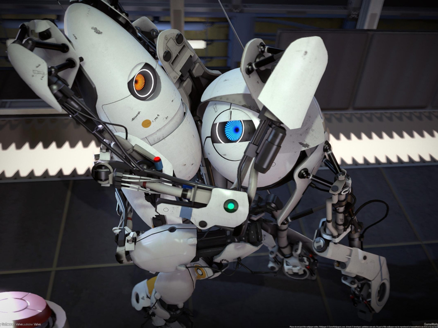 Portal 2 роботы атлас фото 52