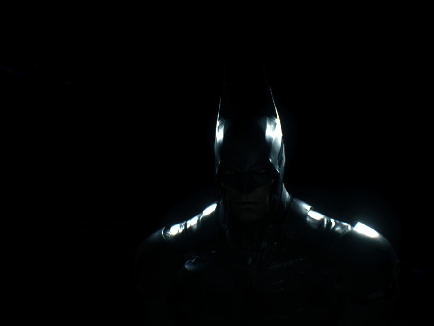 Скачать обои batman, the dark knight, video games, batman arkham knight,  batsuit, batman arkham, раздел игры в разрешении 1400x1050