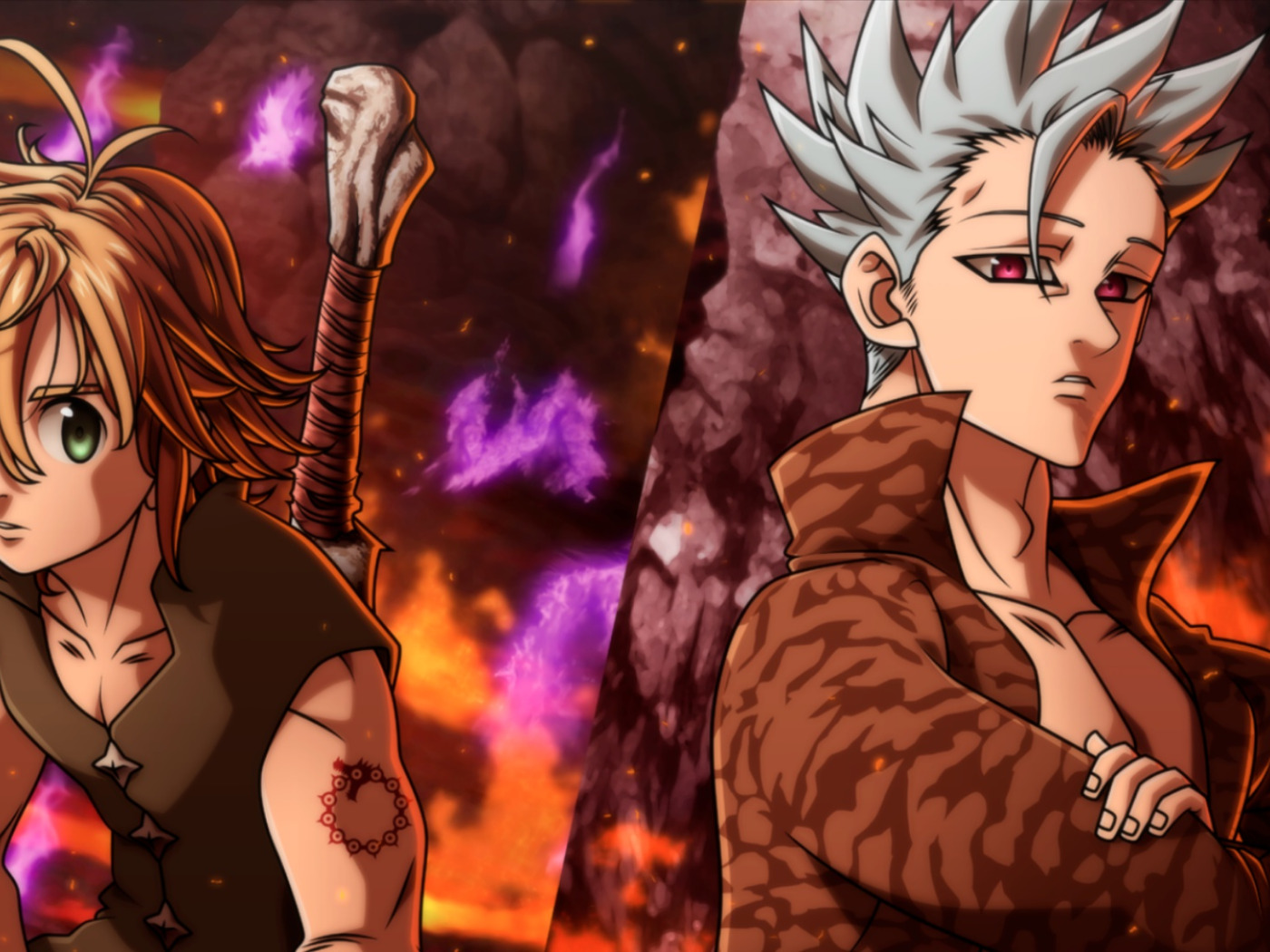 Семь смертных грехов арт. Seven Deadly sins. 7 Смертных грехов аниме турнир. Nanatsu no Taizai Art. Хоук семь смертных гуль.