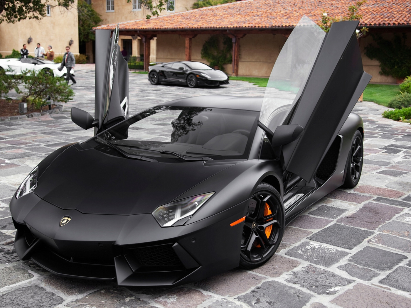 Lamborghini Aventador lp700 Black