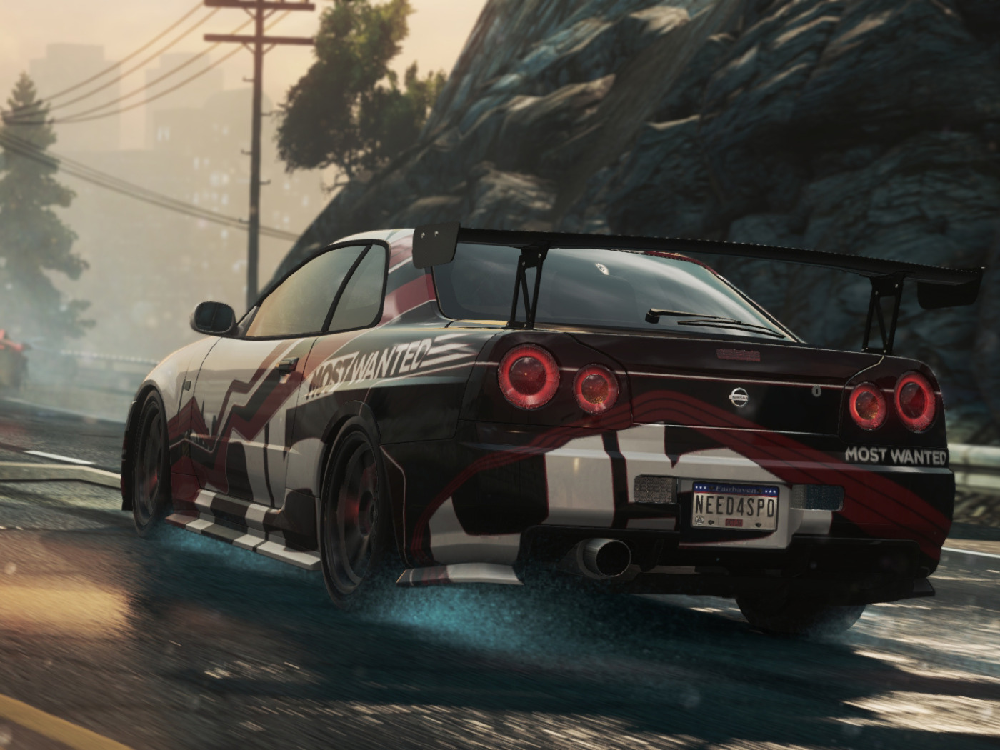 nissan skyline nfs most wanted