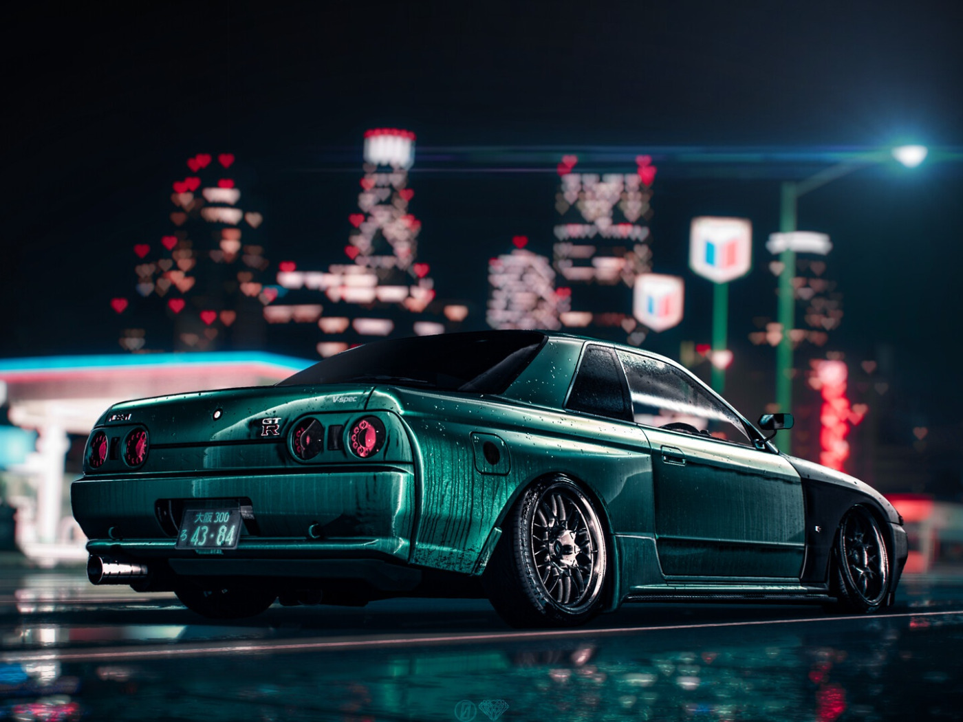 Nissan Skyline GTR r32 Art