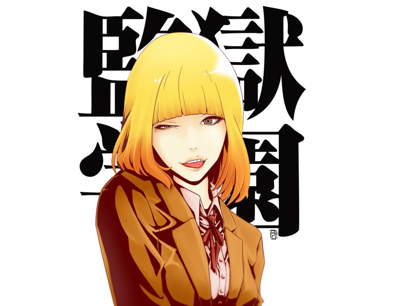 Скачать обои аниме, Hana midorikawa, prison school, раздел прочее в  разрешении 1400x1050