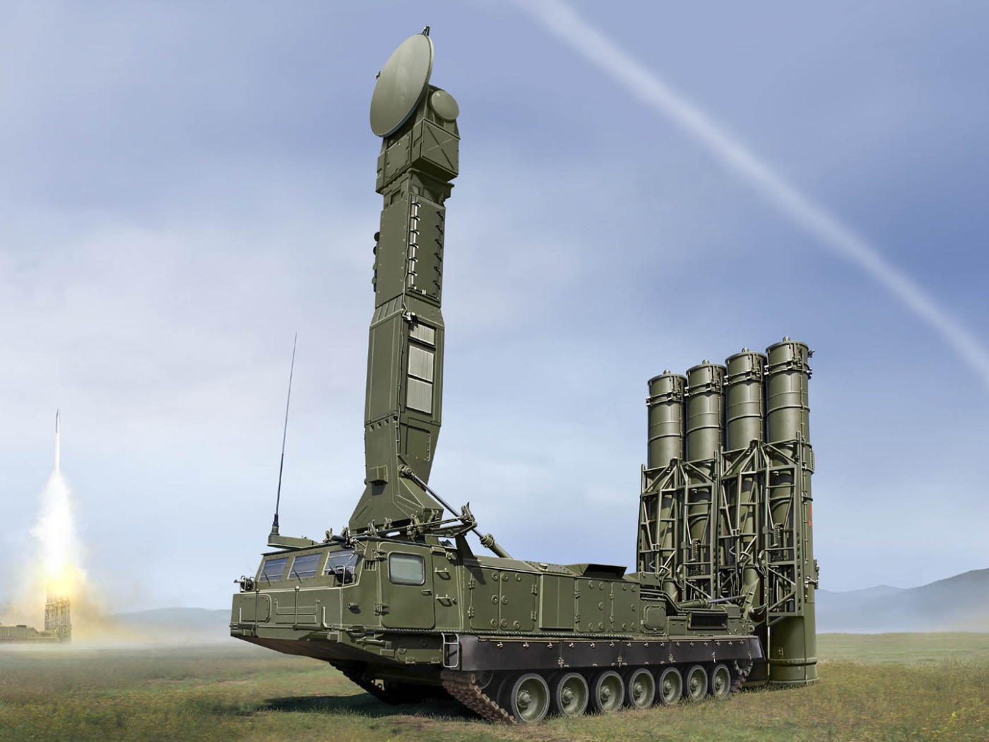 Антей 2500. ЗРС С-300в4. Trumpeter 09519 Russian s-300v 9a83 Sam. С-300 ракетный комплекс. S 300 ракетный комплекс.